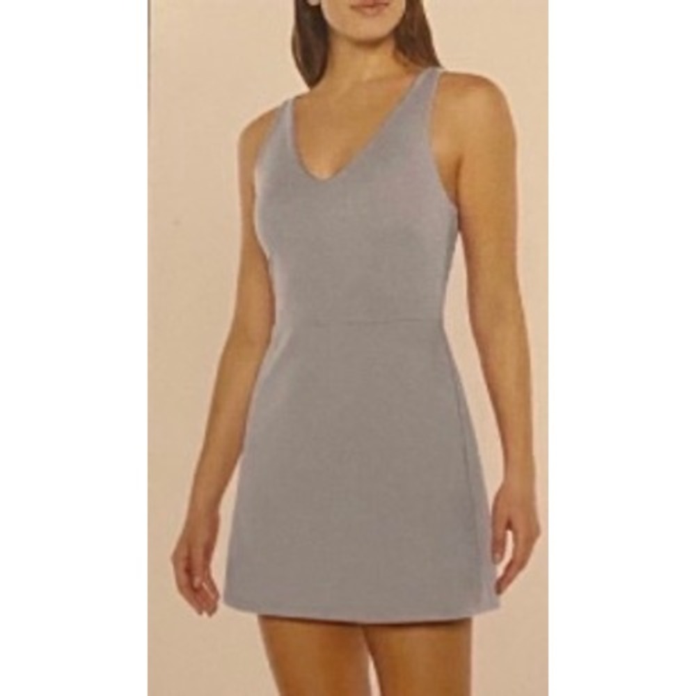 GapFit Active Tank Dress Women XL Light Blue Athleisure Moisture WickingNew